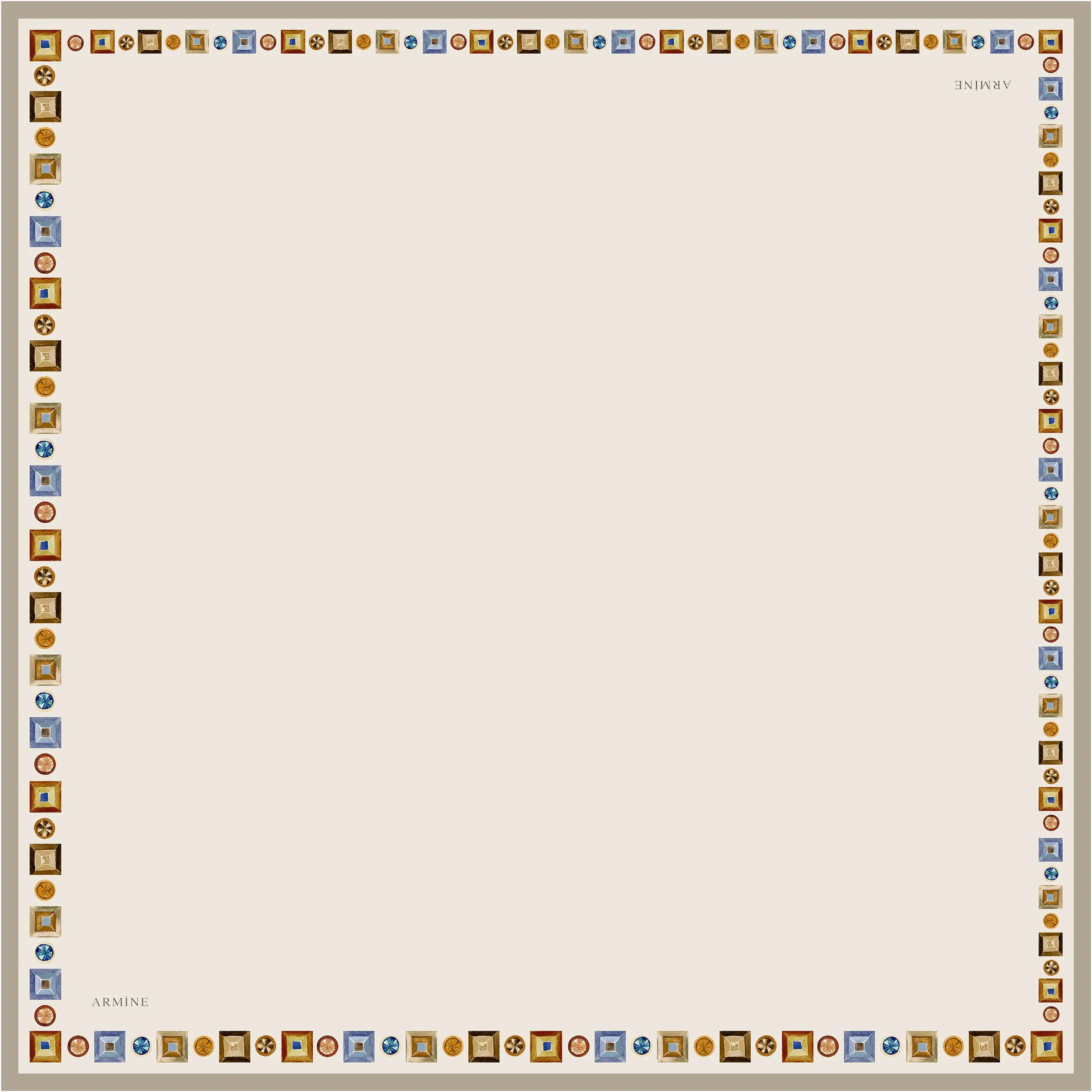 Armine Sura Turkish Silk Scarf No. 35