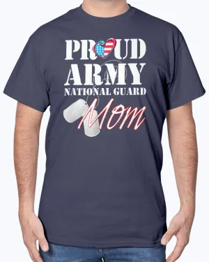 Army National Guard Mom Patriot T-shirts