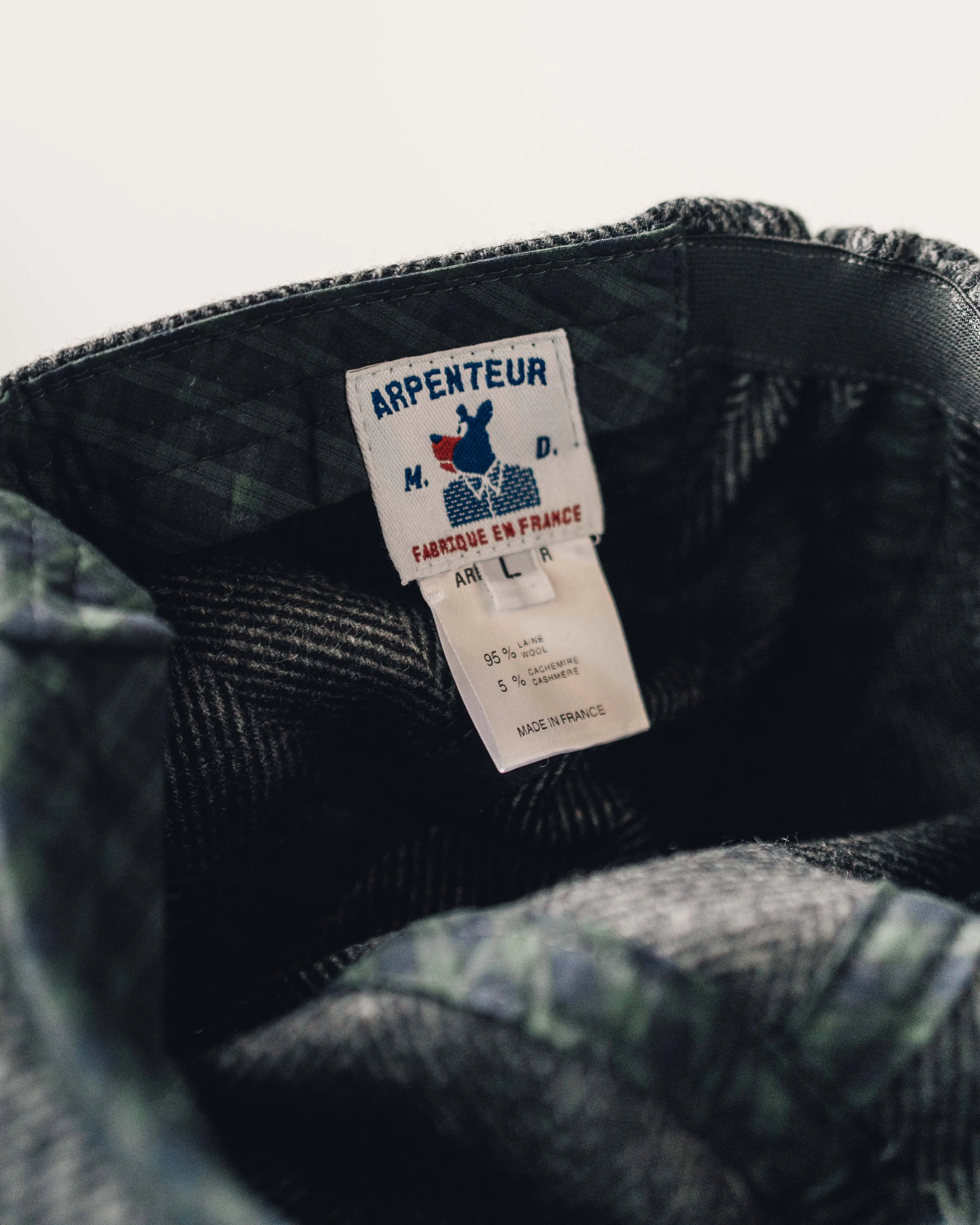 Arpenteur Marina Cap, Grey Flannel