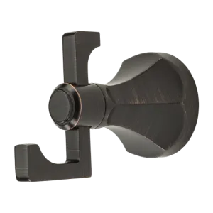 Arterra 2" Square-J Robe Hook in Tuscan Bronze