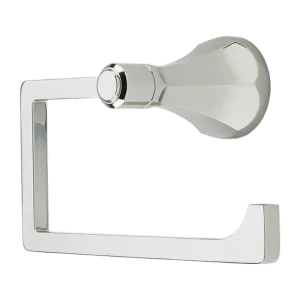 Arterra 6.41" Square J-Hook Towel Ring in Polished Chrome