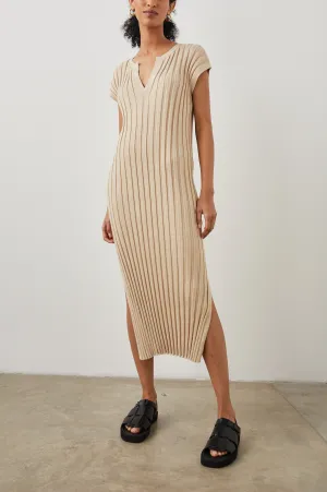 ASHLEY DRESS - FLAX