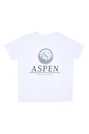 Aspen Colorado Graphic Boyfriend Tee