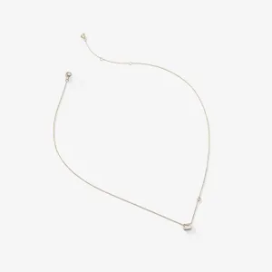 Asscher-Cut Necklace :: Gold