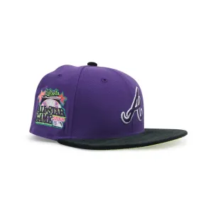 Atlanta Braves New Era "Purple Ribbon All Stars" 2000 All Stars Pack (PURPLE) 5950 Fitted Cap