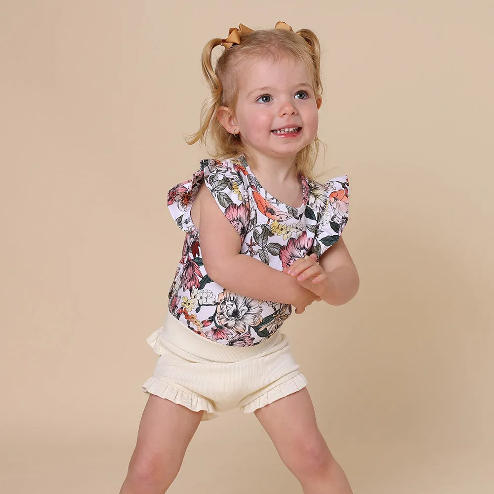Australiana Organic T-Shirt with Frill