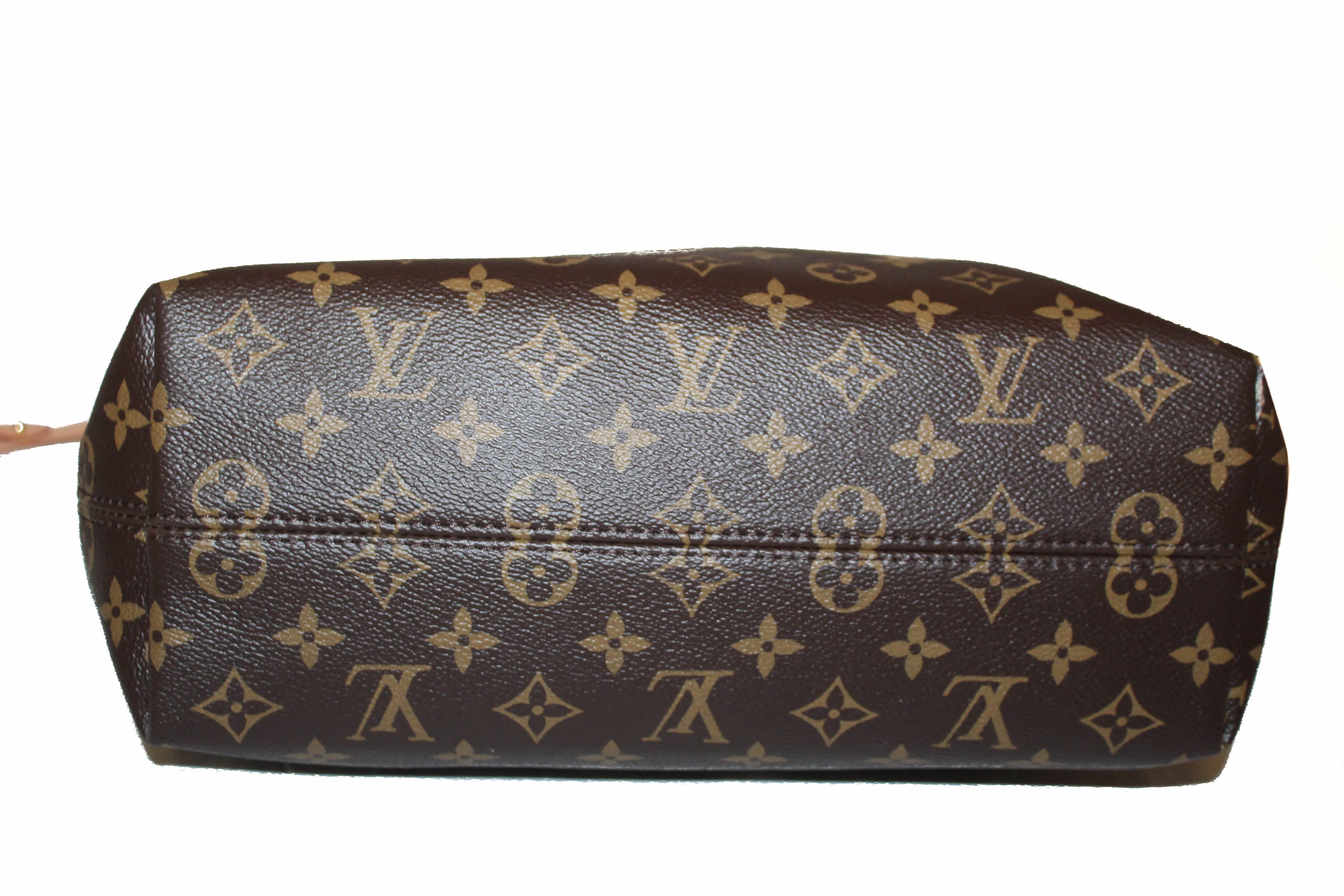 Authentic Louis Vuitton Classic Monogram Canvas Graceful PM Hobo Shoulder Bag