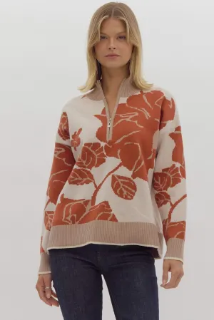 Autumn Half Zip Sweater