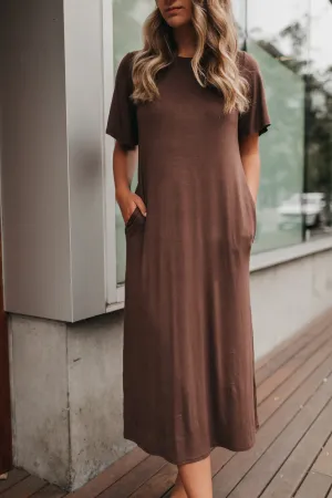 Autumn Maxi in Mocha