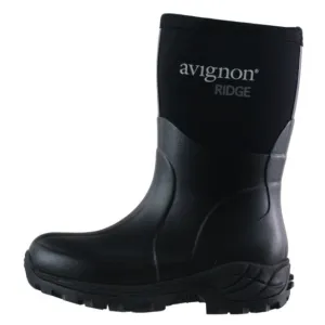 Avignon Unisex Ridge Mid Basic Black | Buy Avignon Unisex Ridge Mid Basic Black here | Outnorth