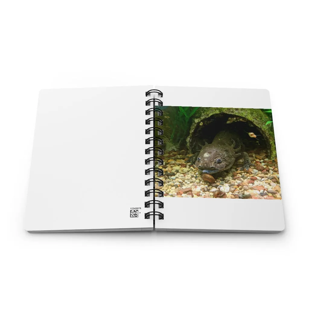 Axoltl Spiral Bound Journal