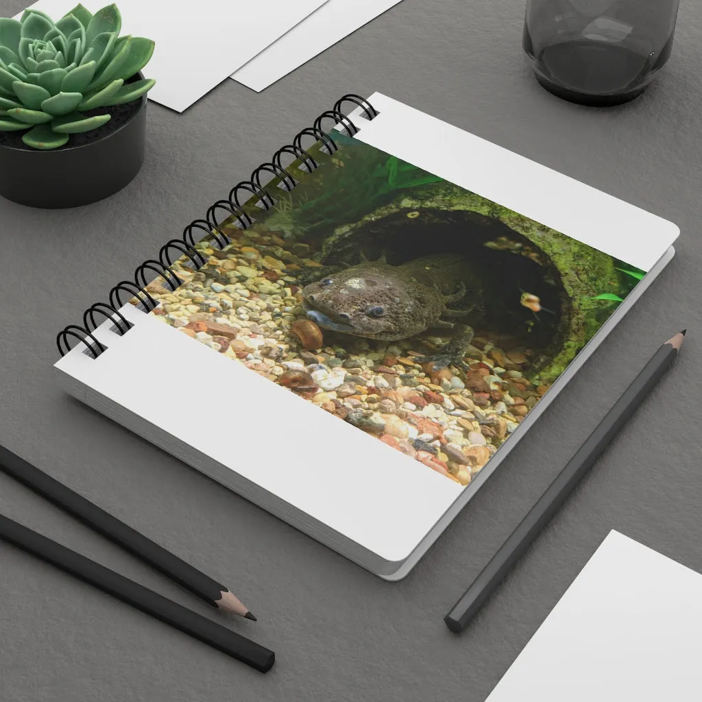 Axoltl Spiral Bound Journal
