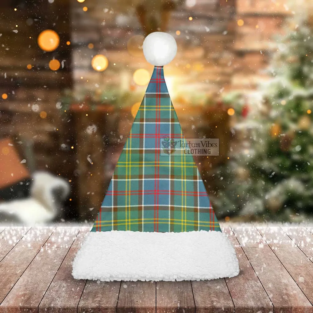 Ayrshire District Tartan Christmas Santa Hats