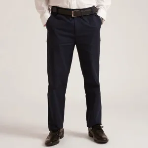 B77 Men's Semi Formal Organic Cotton Straight Trousers