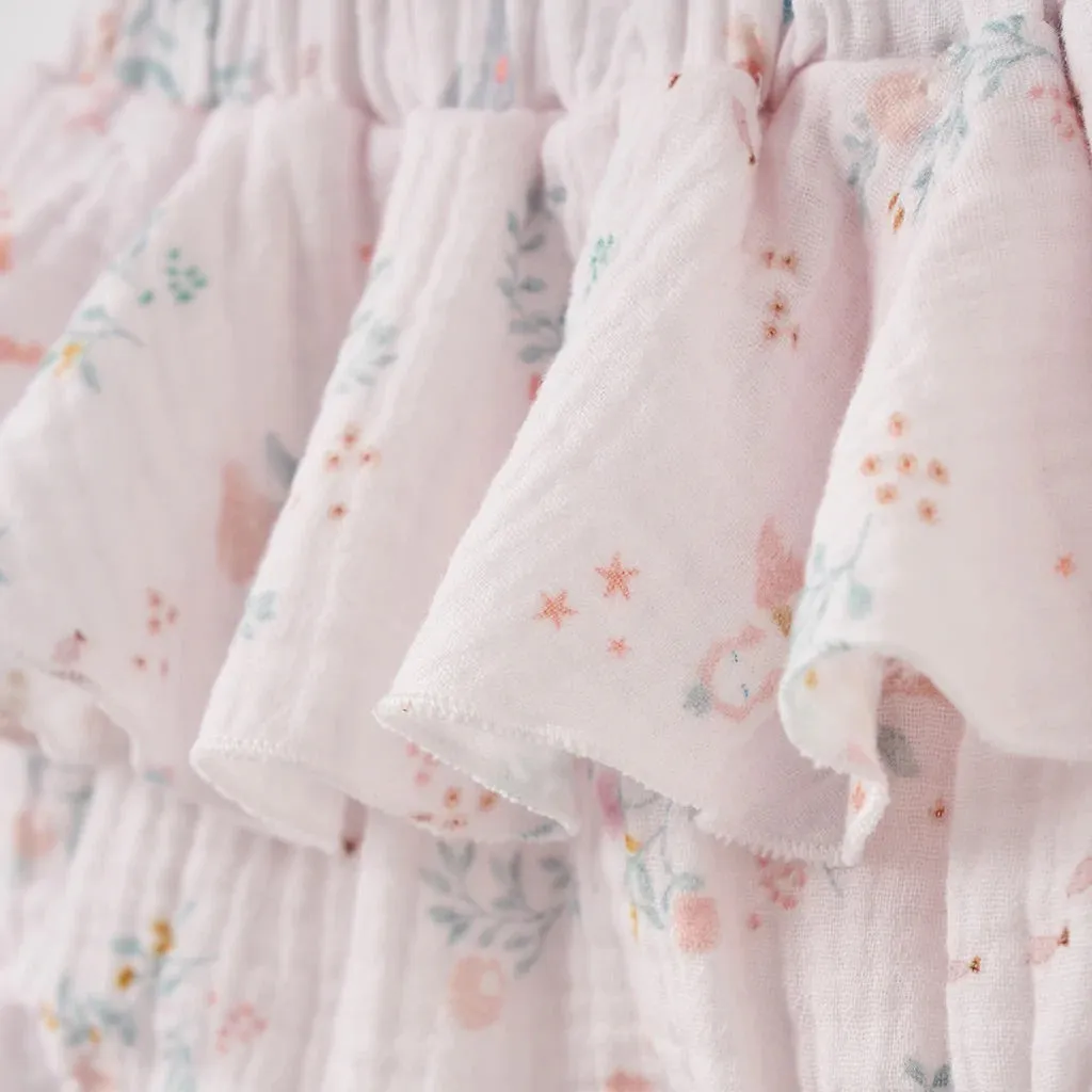 BA - Organic Muslin Bloomer with Sun Hat