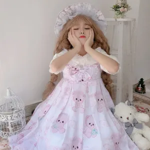 Baby Bear's Perfect Porridge     Cutecore  Dress Kawaii Academia Y2K Cottagecore Coquette Fairycore Dollette Princesscore