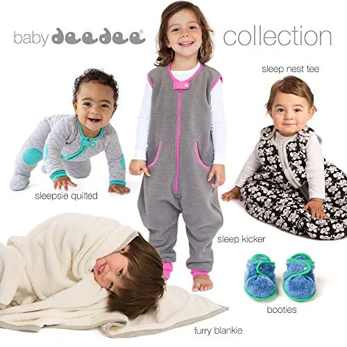 baby deedee Sleep nest Fleece Baby Sleeping Bag, Lavender, Large (18-36 Months)