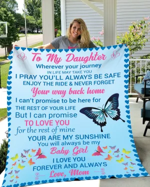 Baby Girl Blanket (50X60)