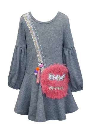 Baby Girls Monster Crossbody Bag Dress