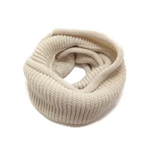 Baby Knit Infinity Scarf Toddler Neck Warmer | Ivory