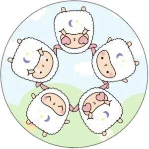 Baby Lamby Memory Foam Play Rug - 36" x 36"