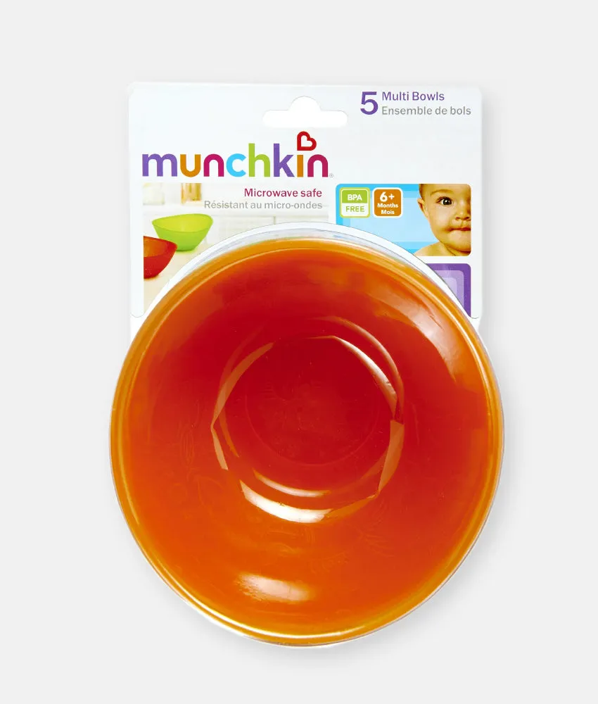Baby Munchkin Feeding Bowl - 5 Pcs