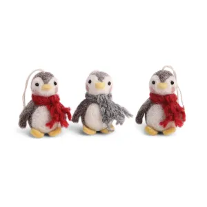 Baby Penguin Christmas Ornaments (Set of 3) by Én Gry & Sif