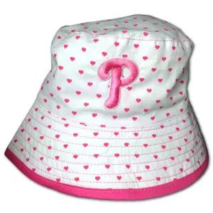 Baby Phillies Reversible Hearts Hat