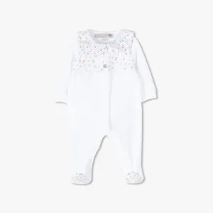 Babygrow - Garden Floral Velour