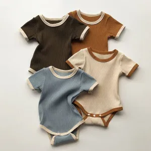 Baby's Casual Solid Color Onesies (4 Colors)
