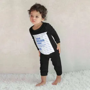 Baby's Comfortable Cotton Long Sleeve One Piece Personalized Wear