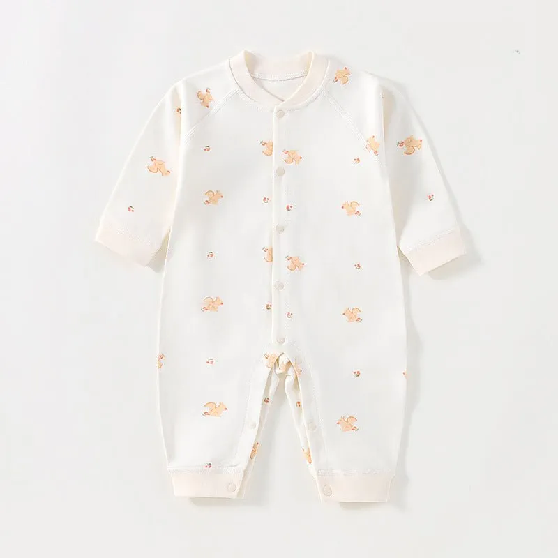 Baby's Cute Cartoon Print Design Jumpsuit (6 Designs)