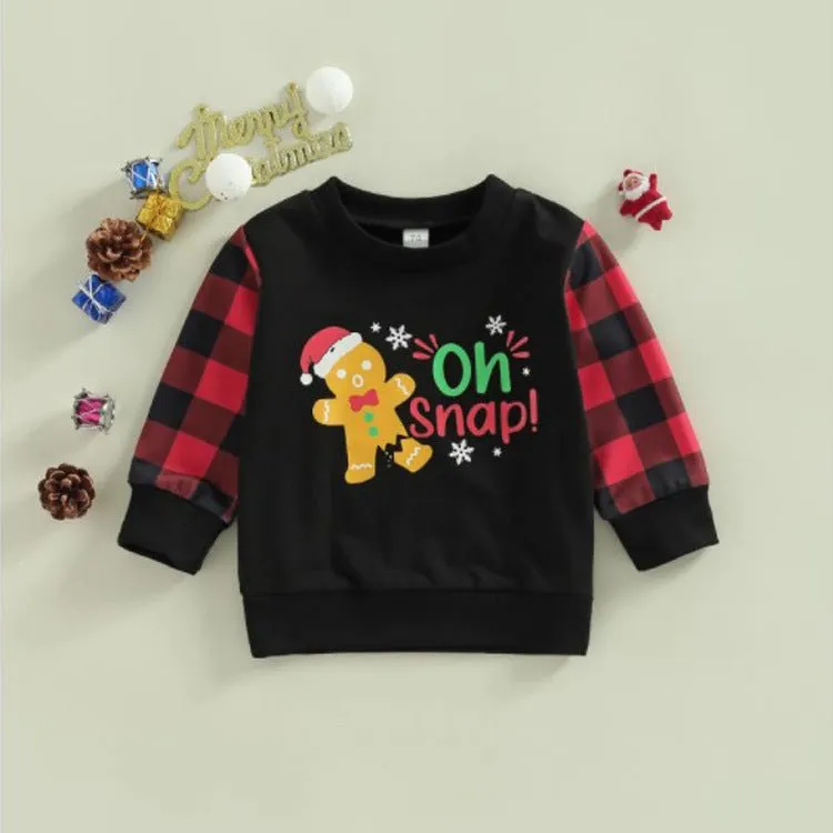 Baby/Toddler Gingerbread Man and Reindeer Sweatshirts