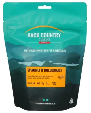 Back Country Cuisine - Spaghetti Bolognaise