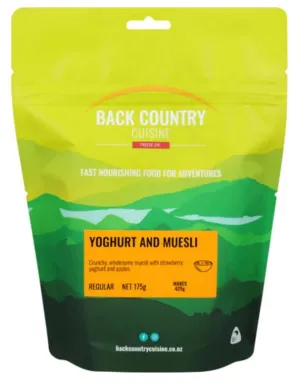 Back Country Cuisine - Yoghurt & Muesli