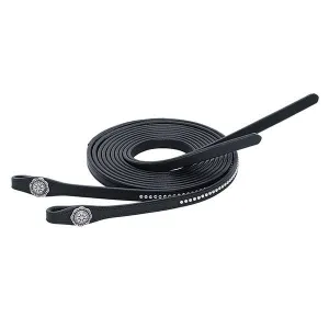 Back In Black Reins, 5/8"