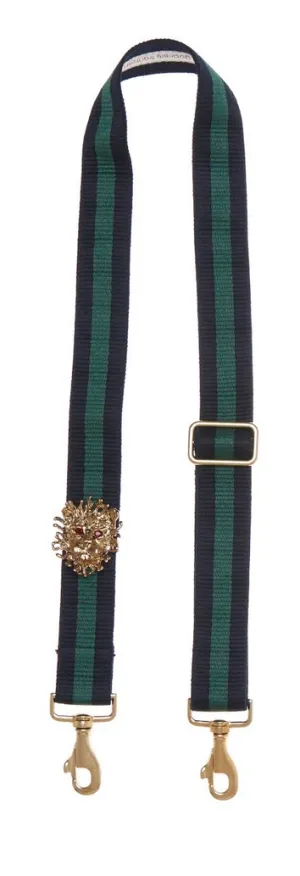 Bag Strap Classic blue-green - Gold Lionmotive R