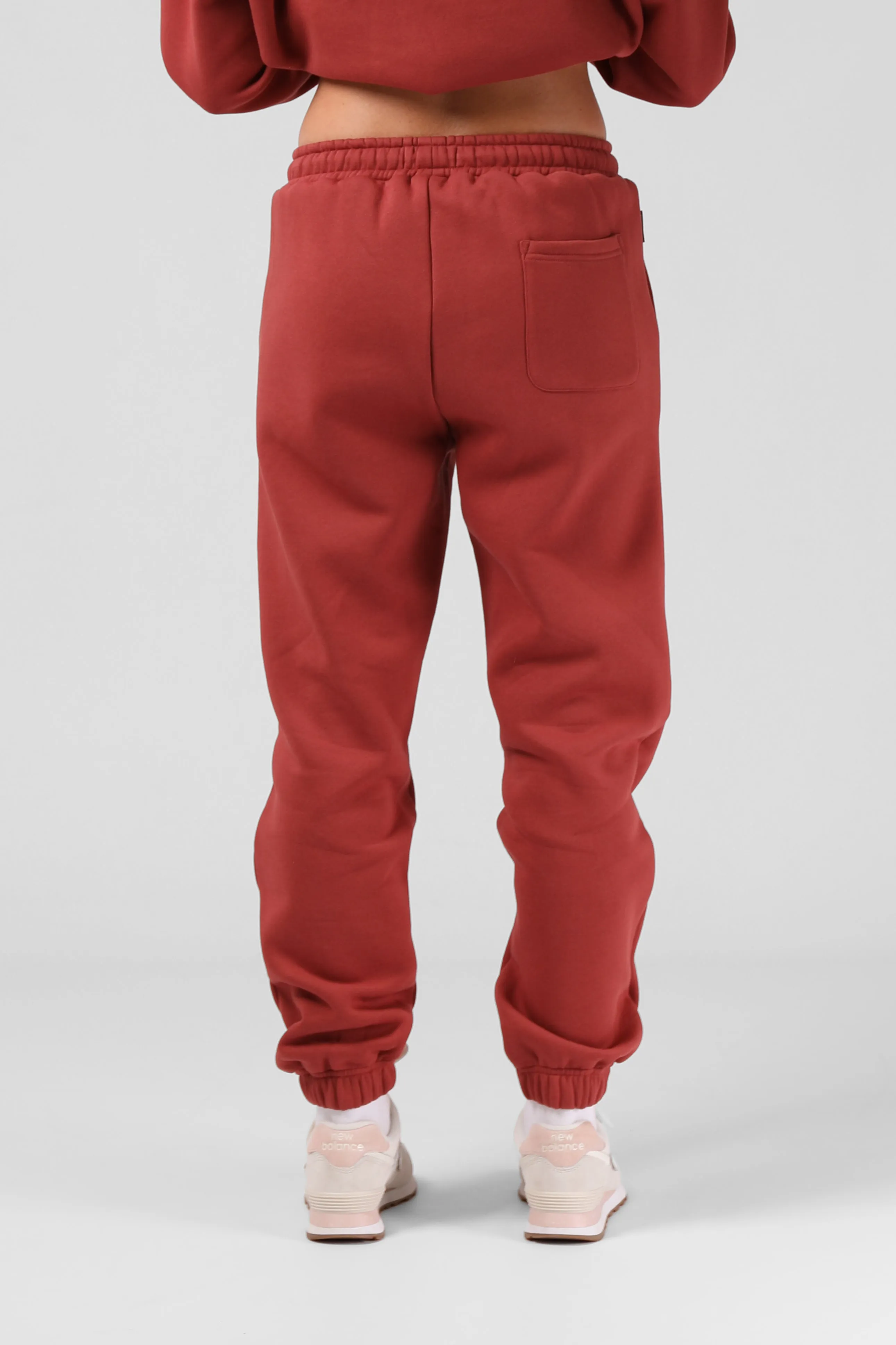 Baggy Tracky Pant - Faded Red