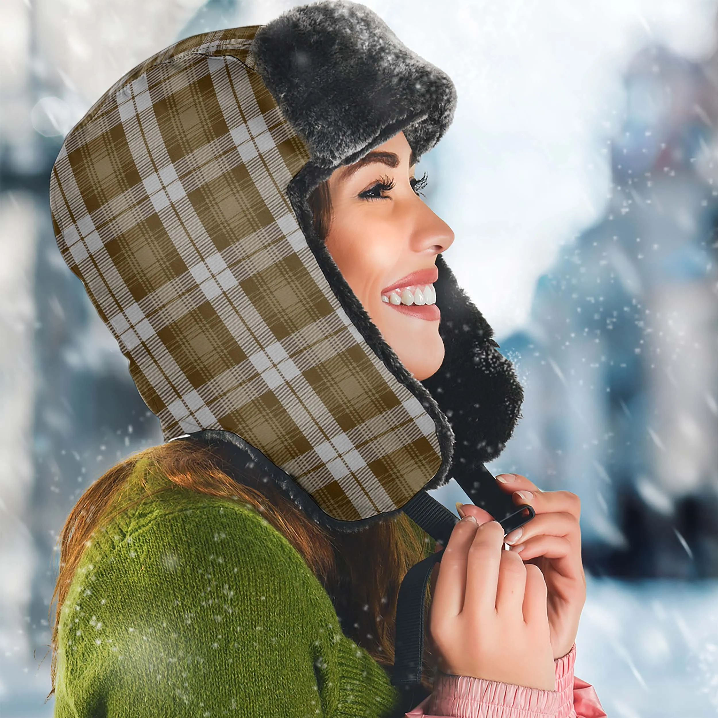 Baillie Dress Tartan Winter Trapper Hat