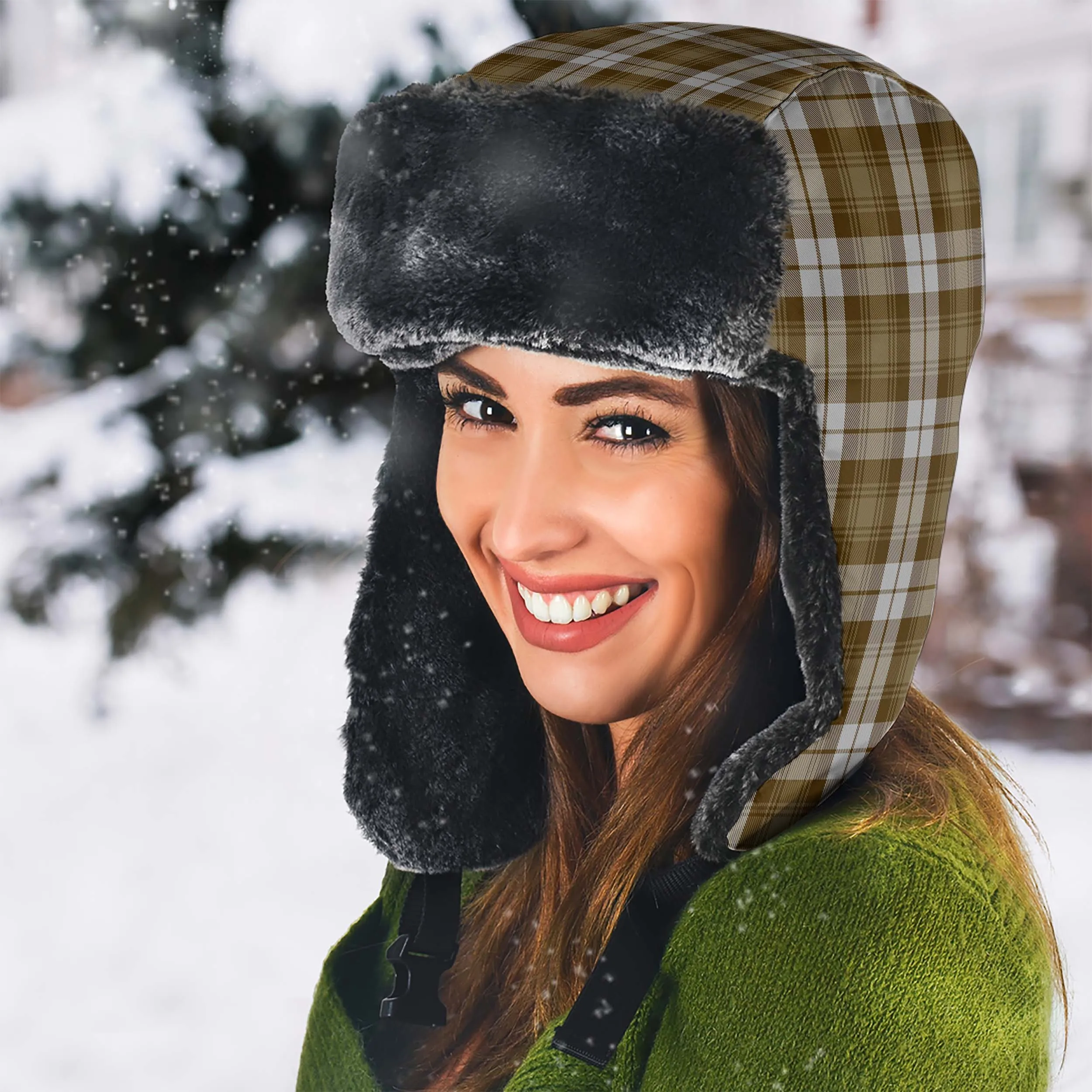 Baillie Dress Tartan Winter Trapper Hat