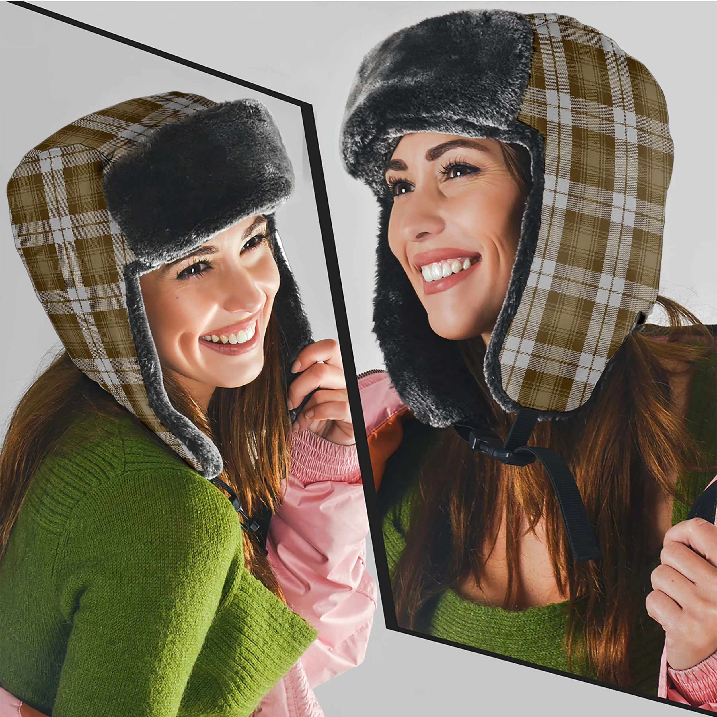 Baillie Dress Tartan Winter Trapper Hat