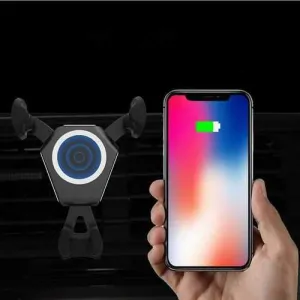Bakeey 10W Fast Qi Wireless Charge Auto Lock Car Mount Air Vent Phone Holder for Samsung S8 S8 