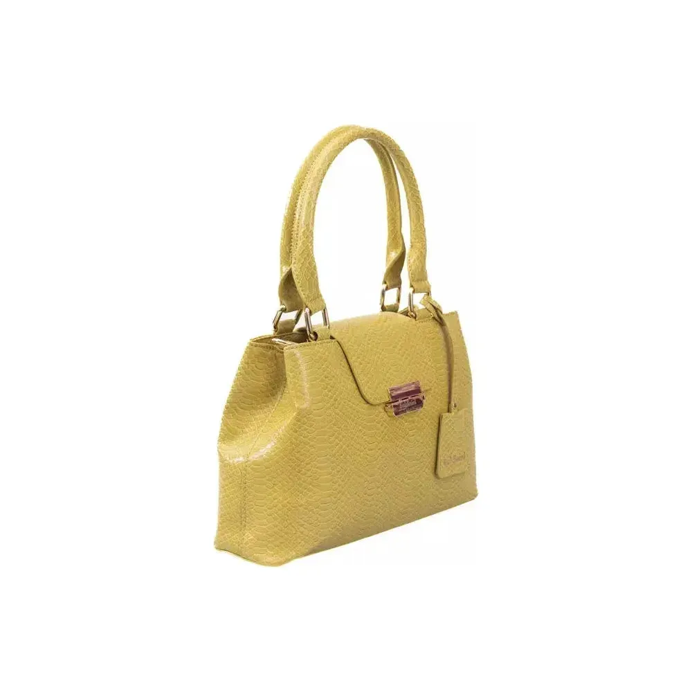 Baldinini Trend Yellow Polyurethane Women Crossbody Bag