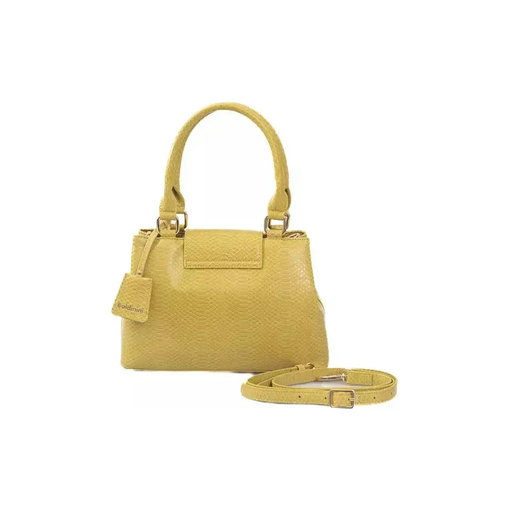 Baldinini Trend Yellow Polyurethane Women Crossbody Bag