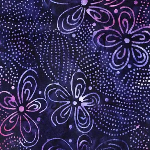 Bali Blooms Simple Blooms-Dark Purple