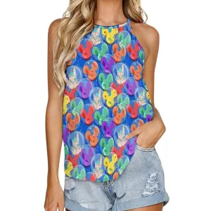 Balloon Collector Women's Round-Neck Vest Tank Top