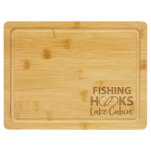 Bamboo Cutting Board with Drip Ring