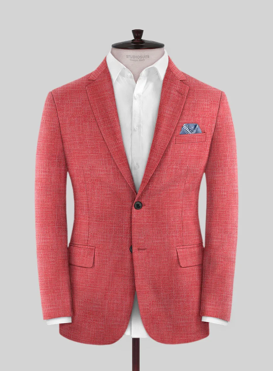 Bamboo Wool Poppy Red Jacket