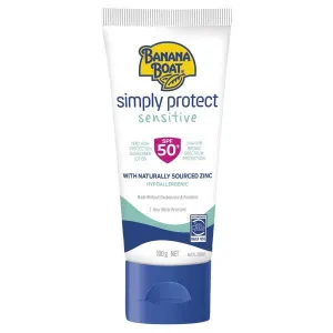 Banana Boat Simply Protect Sensitive Body SPF50  100G