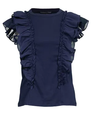 Bardot Ruffle Tee
